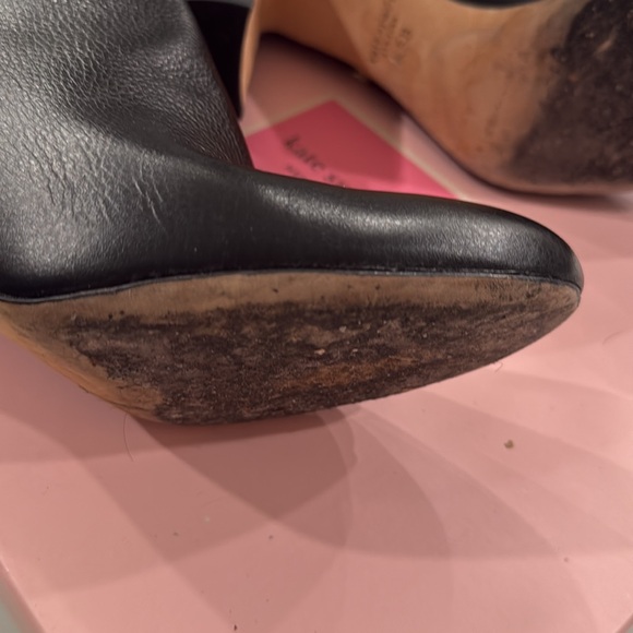 Kate Spade  knott zip boot black grain calf - Picture 8 of 8